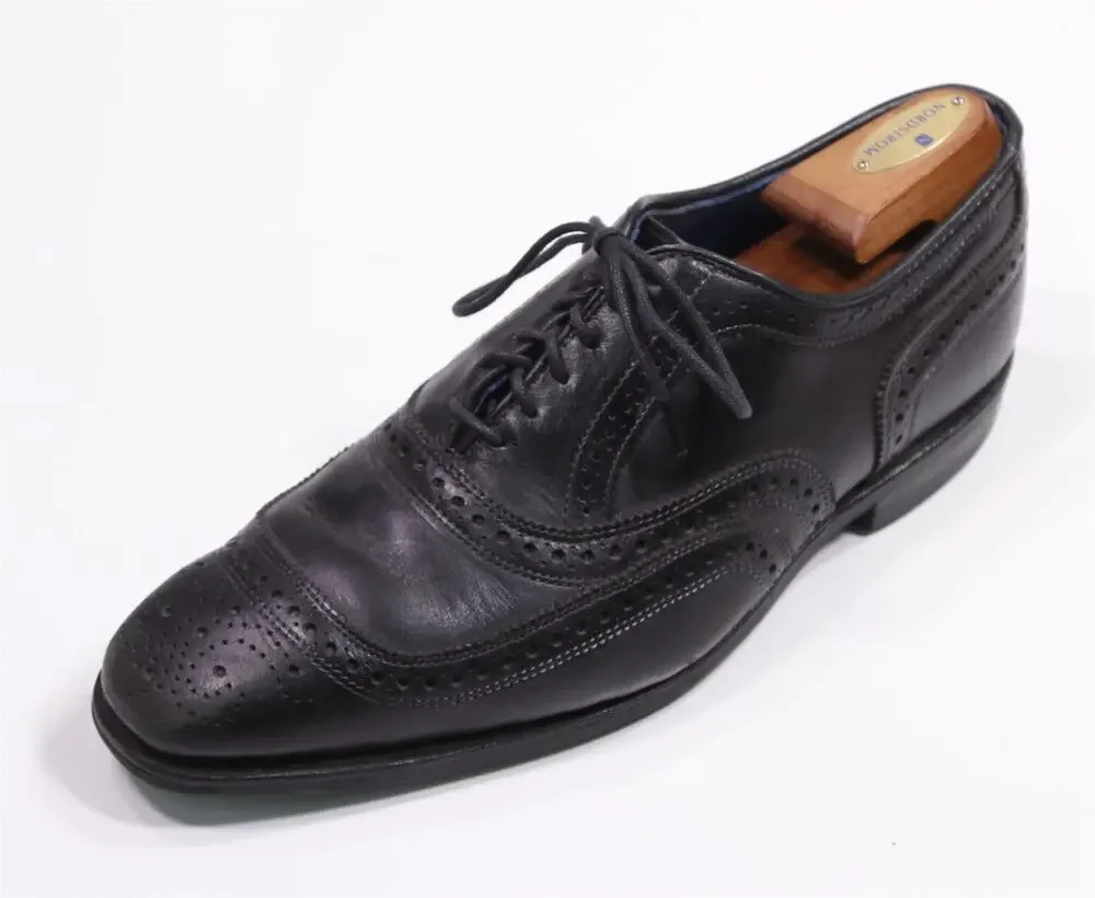 Allen Edmonds University Black Dainite Soles Leather Dress Shoes 9 EEE